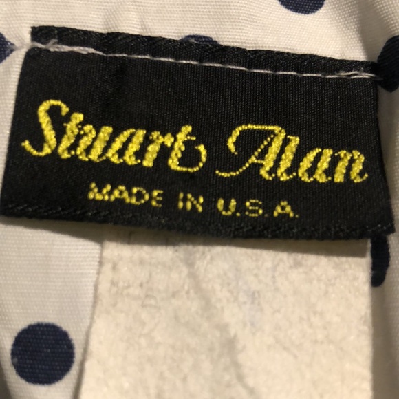 Stuart Alan Polka Dot MIDI Length Romper No Size Tag Defective - Picture 4 of 7